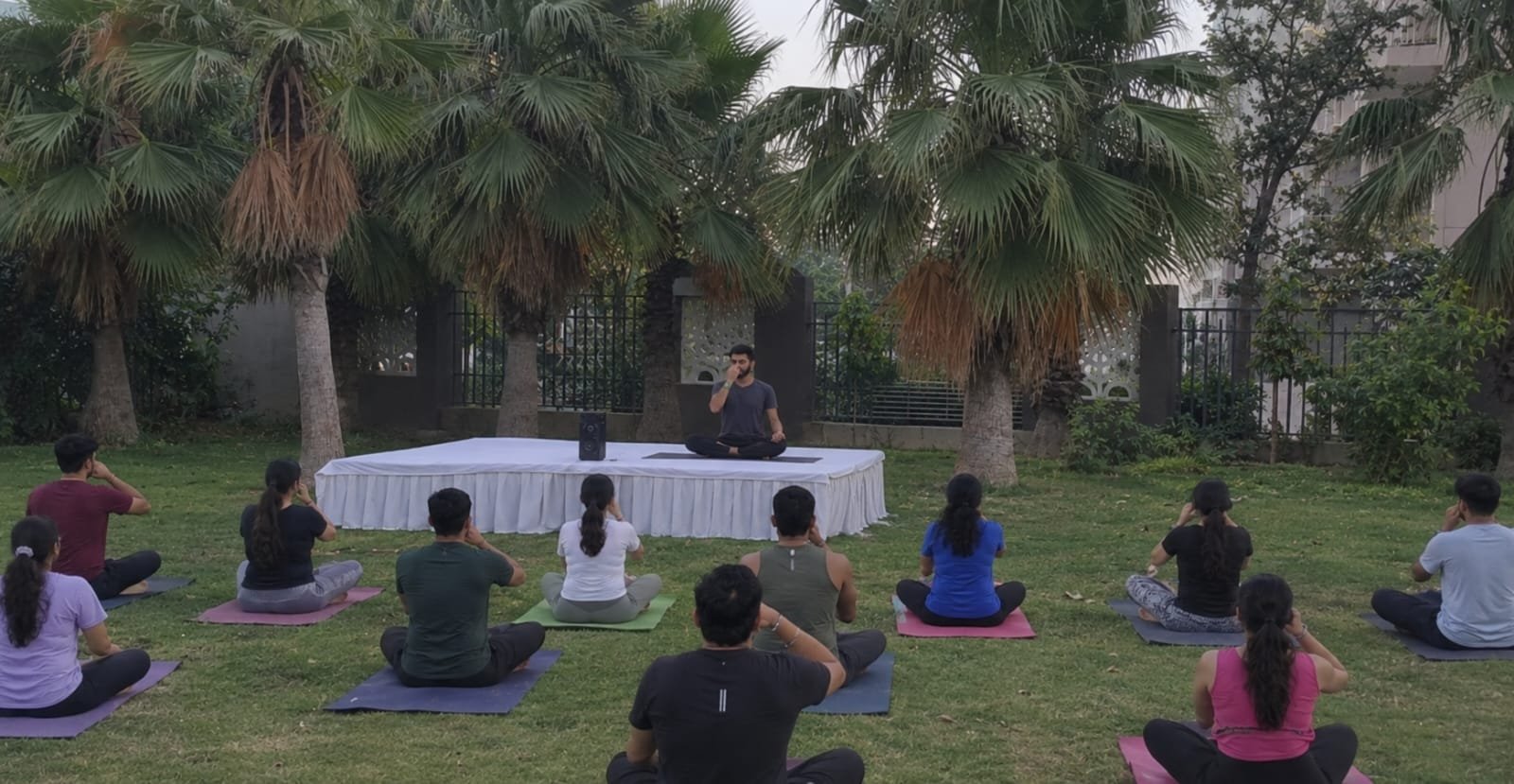 Outdoor Yoga